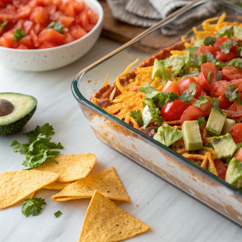 7 Layer Taco Dip 1