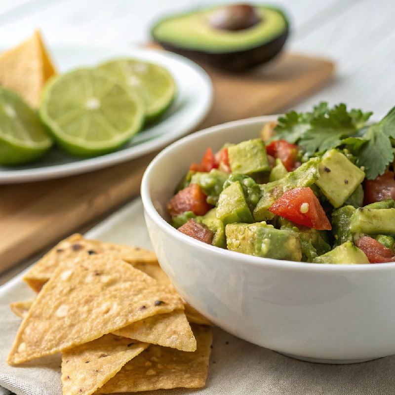 Avocado Salsa with Tortilla Chips 2