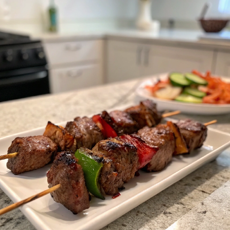 BBQ Beef Kebabs 1