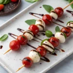 Caprese Skewers with Balsamic Glaze 2 2
