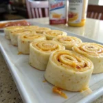 Cheese Pinwheel Tortilla Roll Ups 2