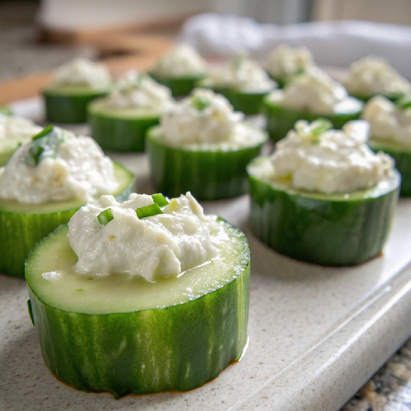 Cream Cheese Cucumber Bites 1