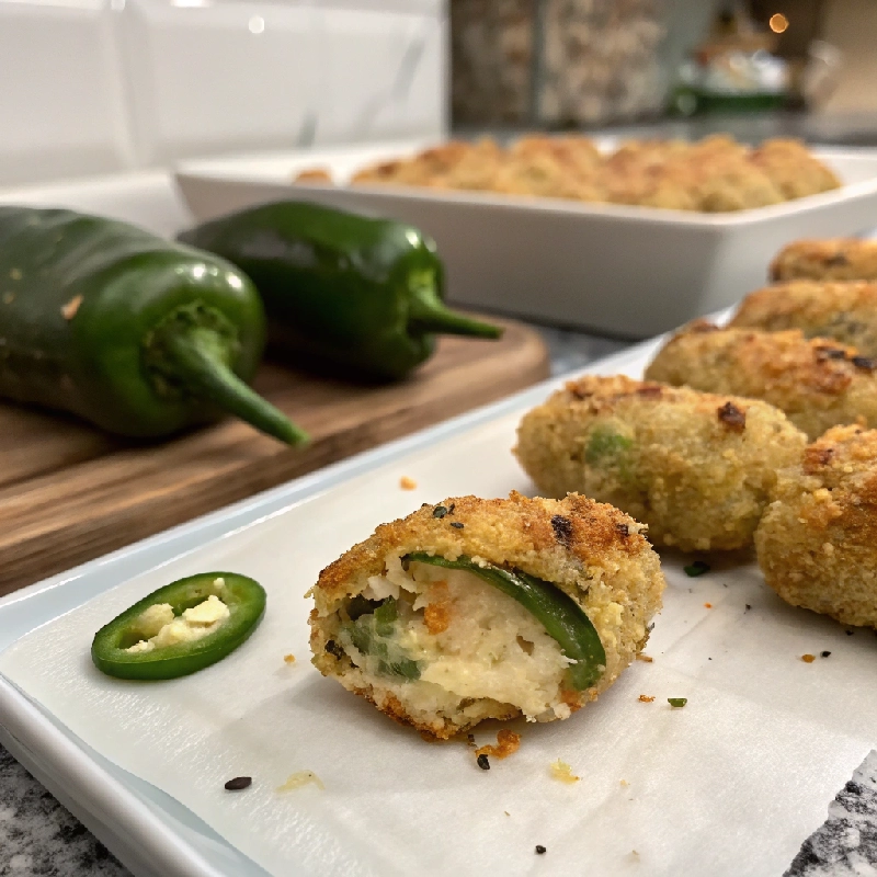Crispy Baked Jalapeño Bites