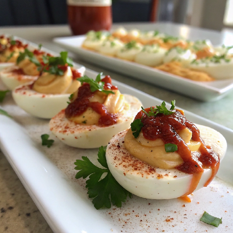 Deviled Eggs with Paprika 1