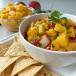 Fresh Mango Salsa with Chips 1