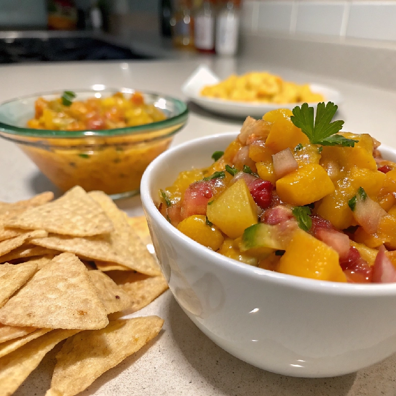 Fresh Mango Salsa with Chips