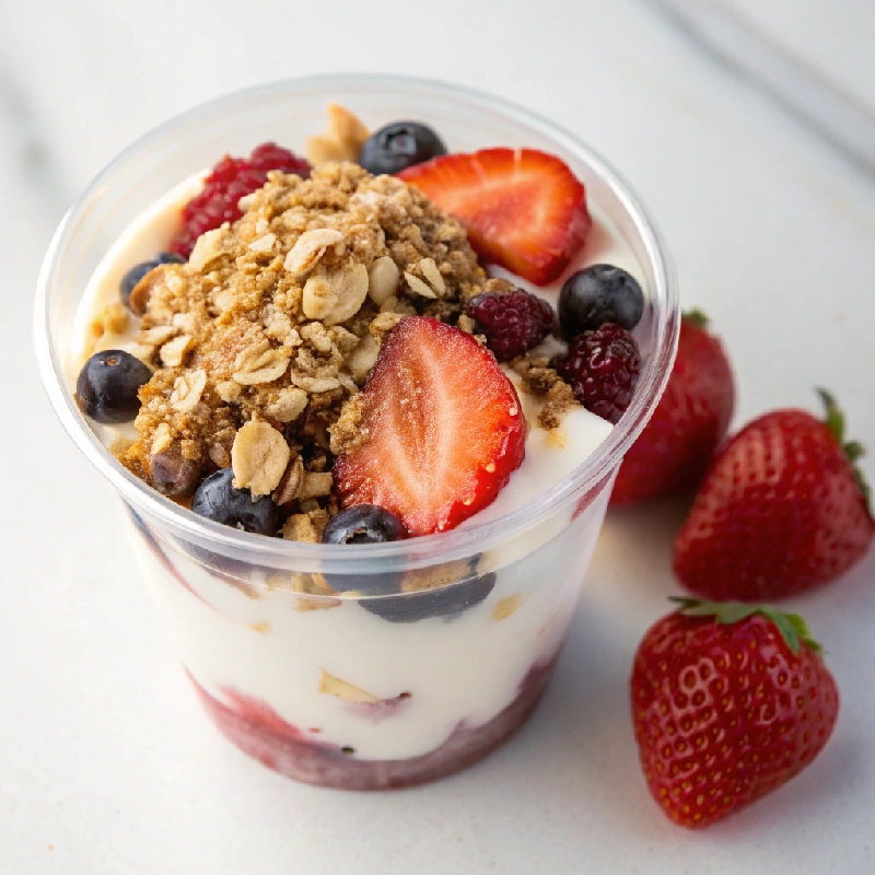 Greek Yogurt Parfait Cups 2