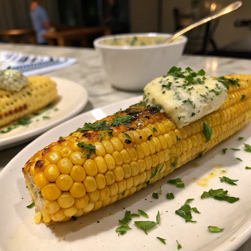 Grilled Corn on the Cob with Herb Butter 2
