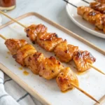 Honey Garlic Chicken Skewers 2
