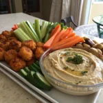 Hummus Veggie Platter 1 1
