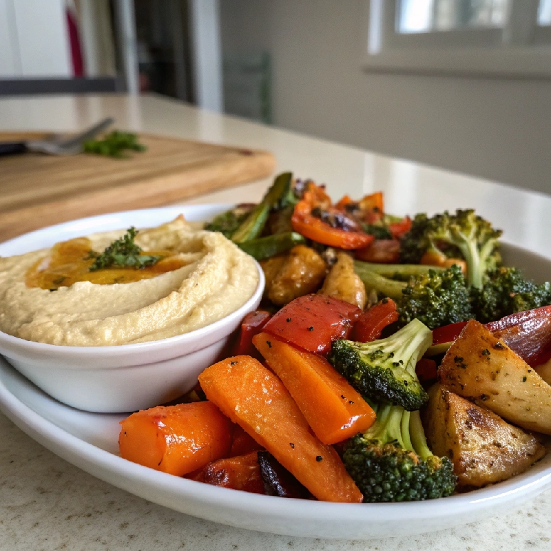 Hummus Veggie Platter 2 1