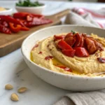 Hummus with Roasted Red Peppers 2