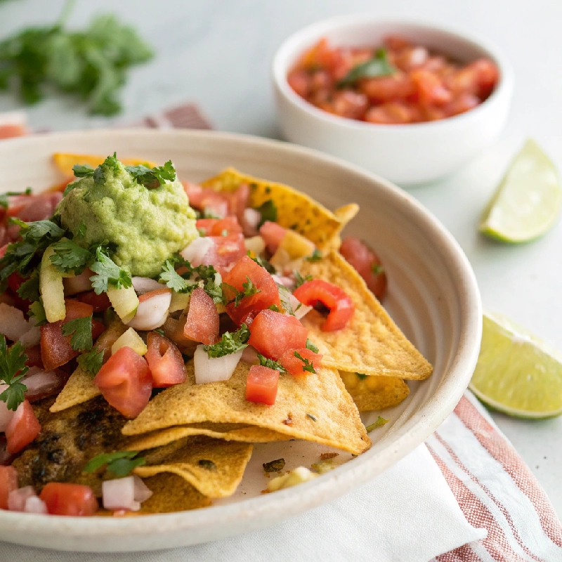 Loaded Nachos with Pico de Gallo 1