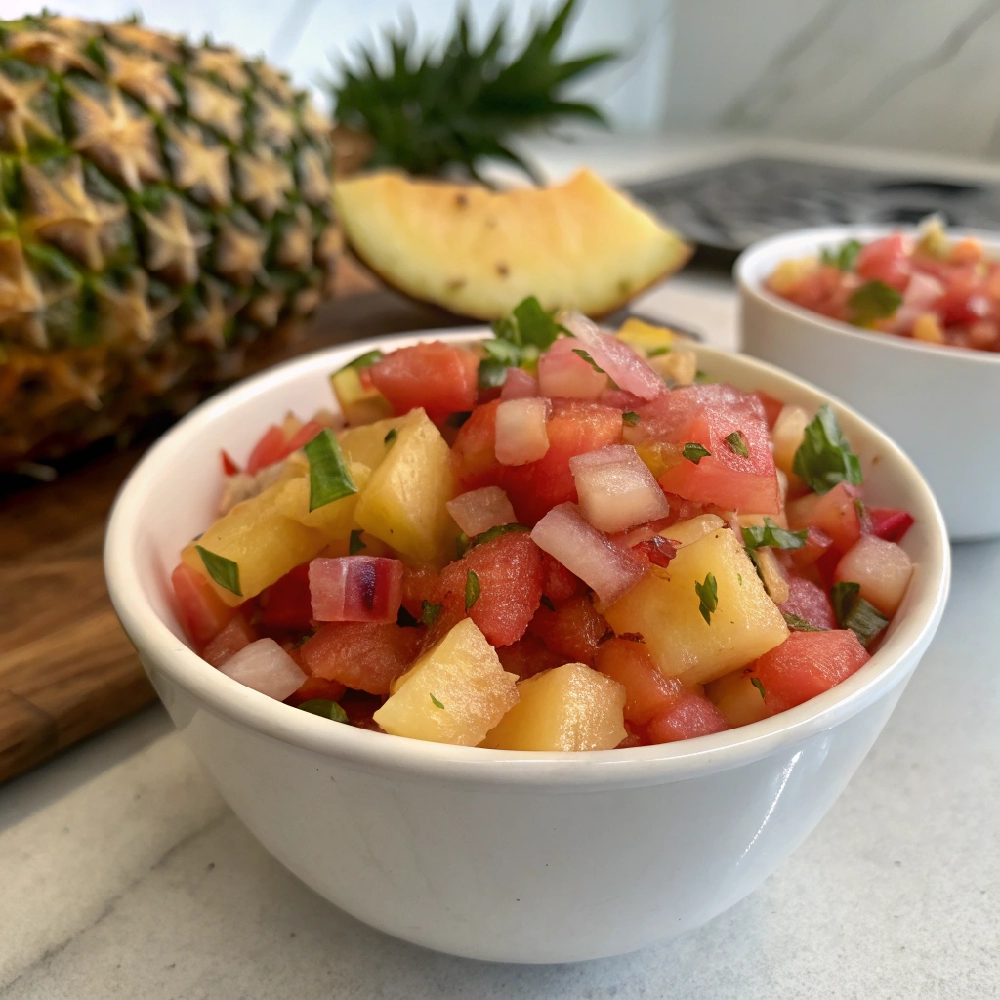 Pineapple Watermelon Salsa