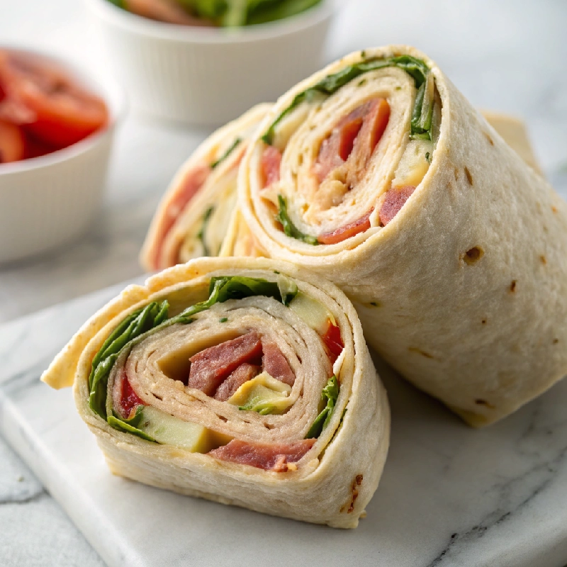 Pinwheel Tortilla Roll Ups 1