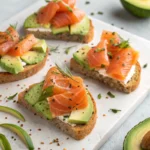 Smoked Salmon Avocado Bites 1
