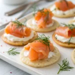 Smoked Salmon Bagel Bites 2