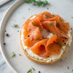 Smoked Salmon Canapes with Creme Fraiche 2