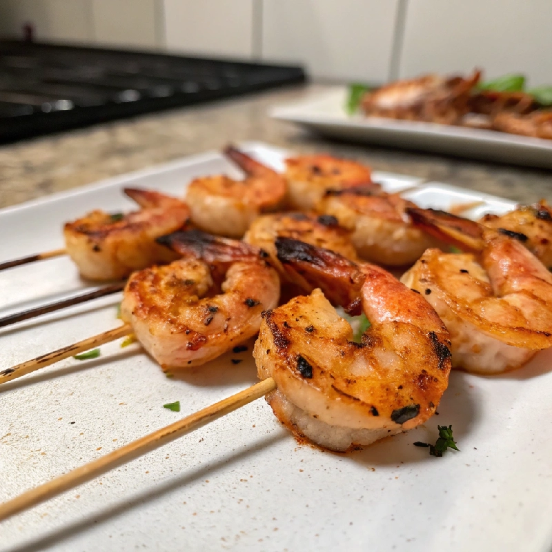 Smoky Grilled Shrimp Skewers 2