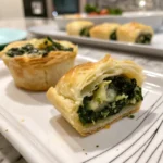 Spinach Cheese Puff Pastry Bites 2