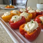 Stuffed Mini Peppers with Cream Cheese 1 1