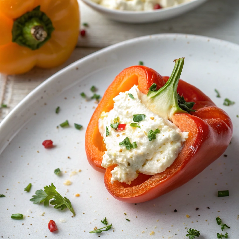 Stuffed Mini Peppers with Cream Cheese 1
