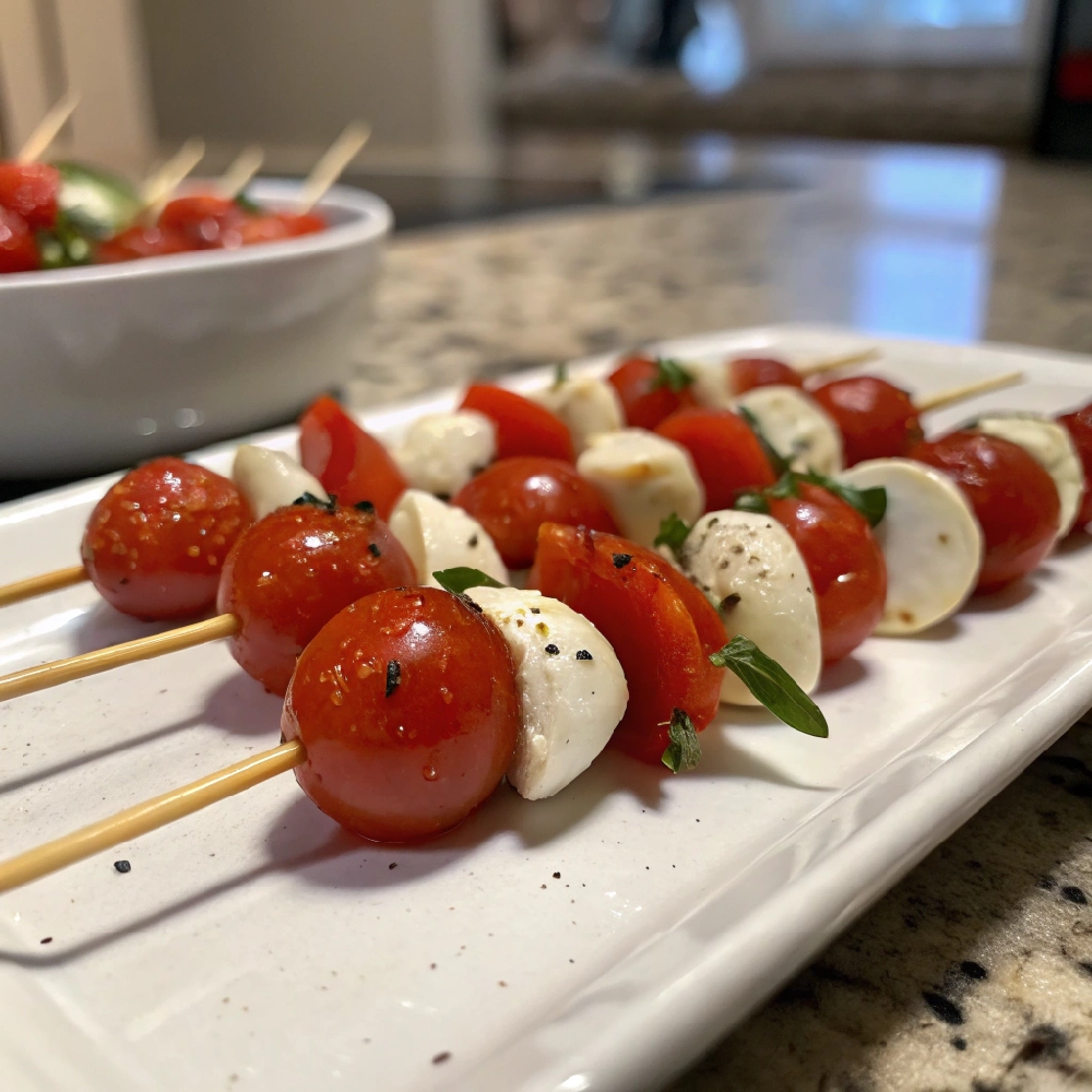Tomato Mozzarella Skewers 2