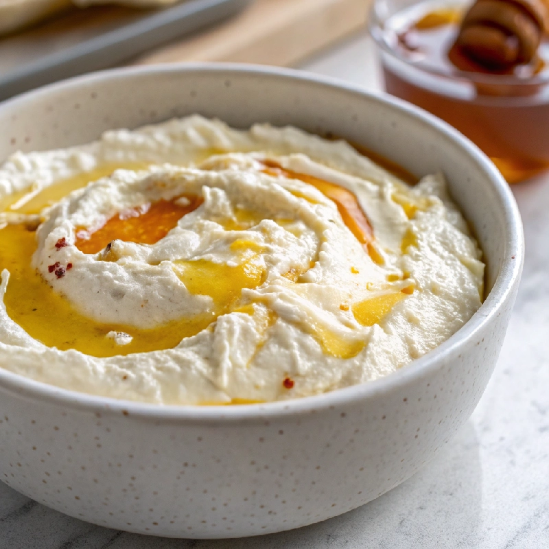 Whipped Feta Dip with Honey 2