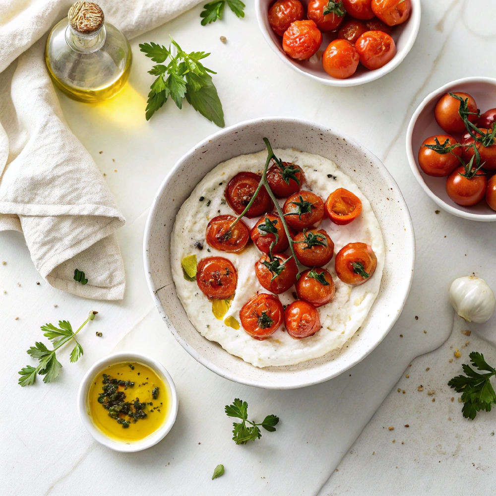 Whipped Feta with Roasted Tomatoes 1