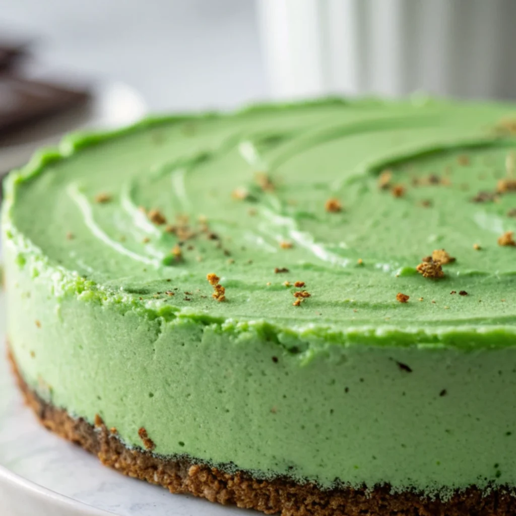 Green Velvet Cheesecake Recipe 21 No bake green velvet cheesecake with cookie crust
